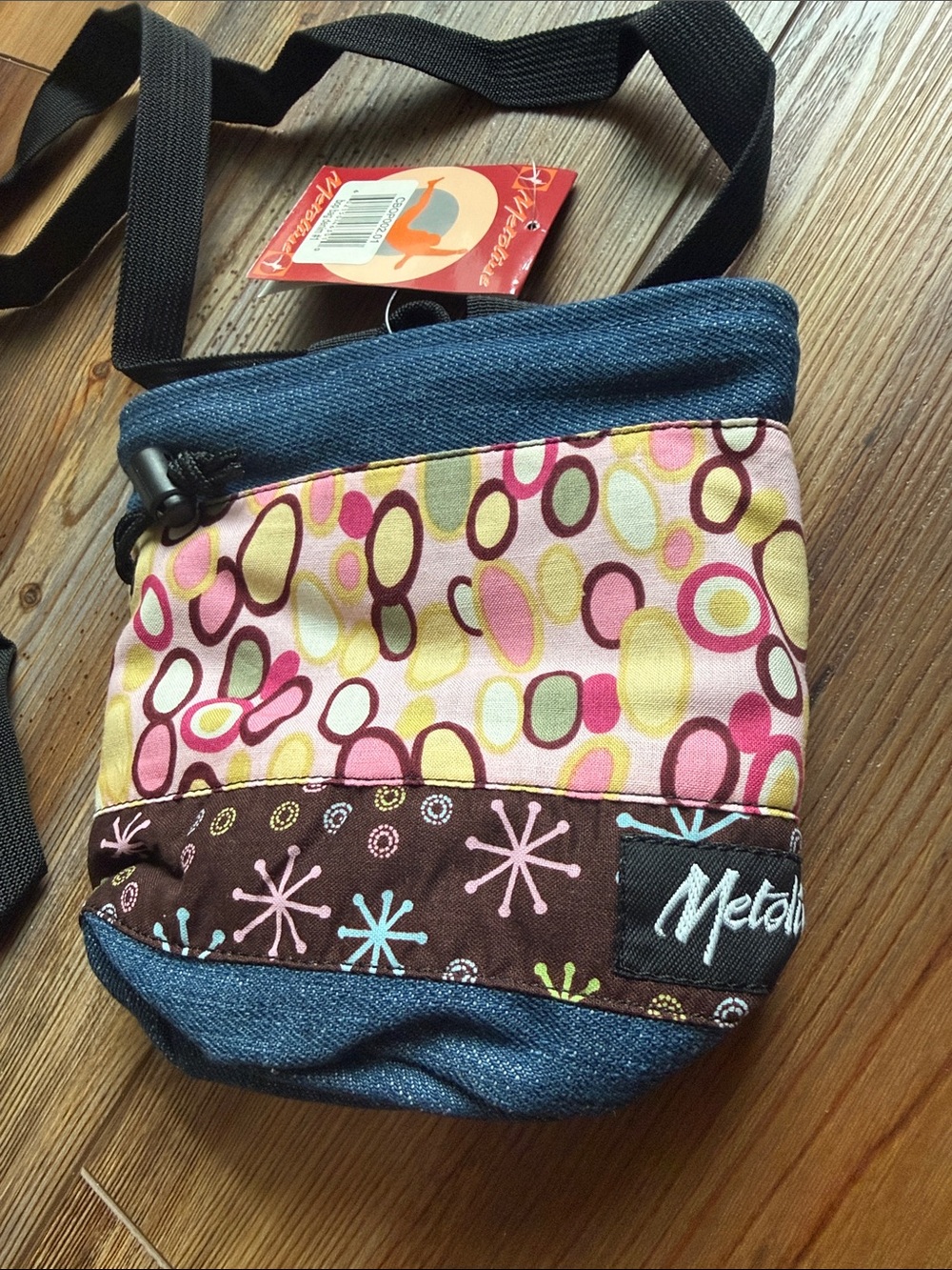 New Metolius climbing bop bag Blue Denim could be used as Crossbody Bag